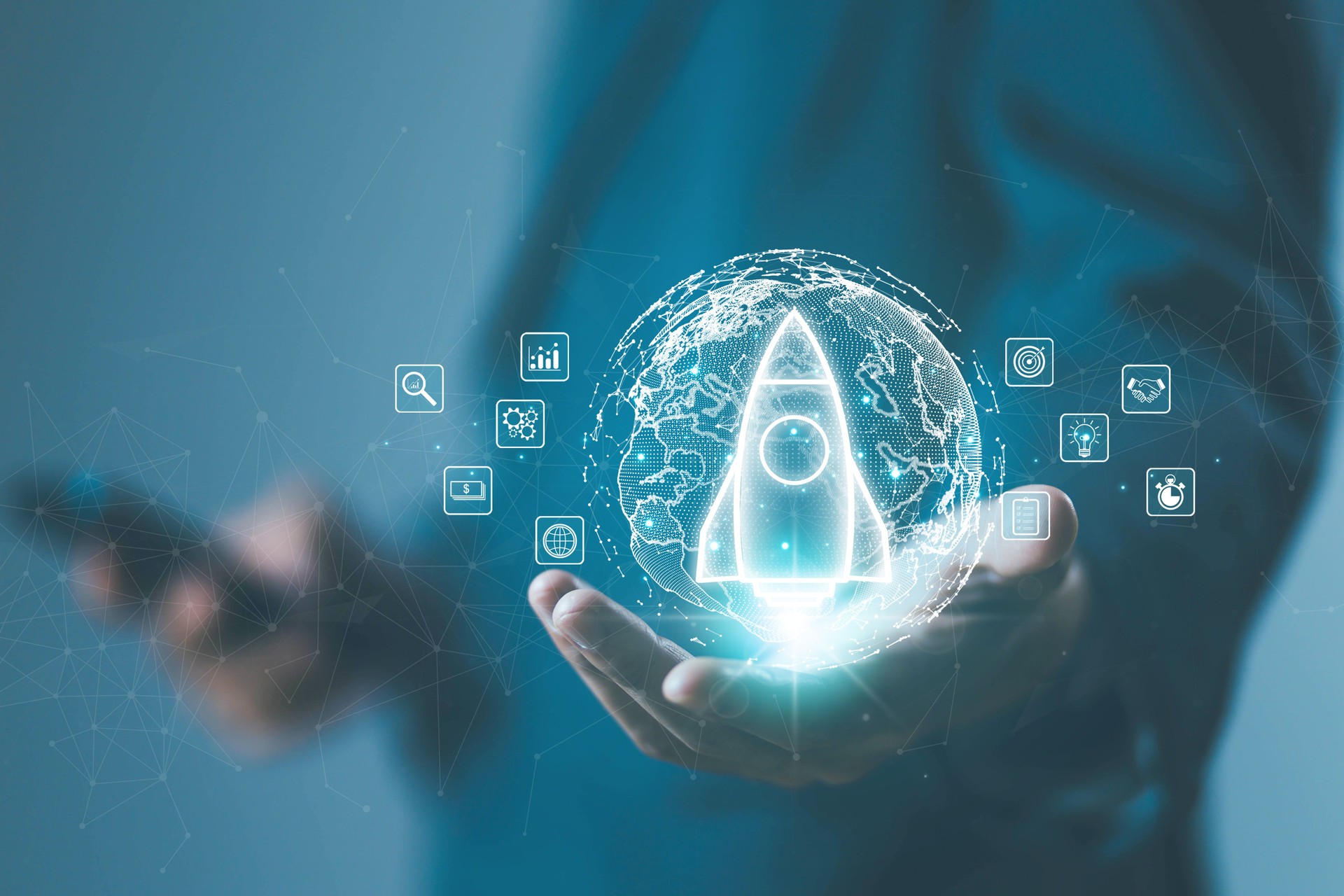 Startup entrepreneurship, leadership to plan development business projects